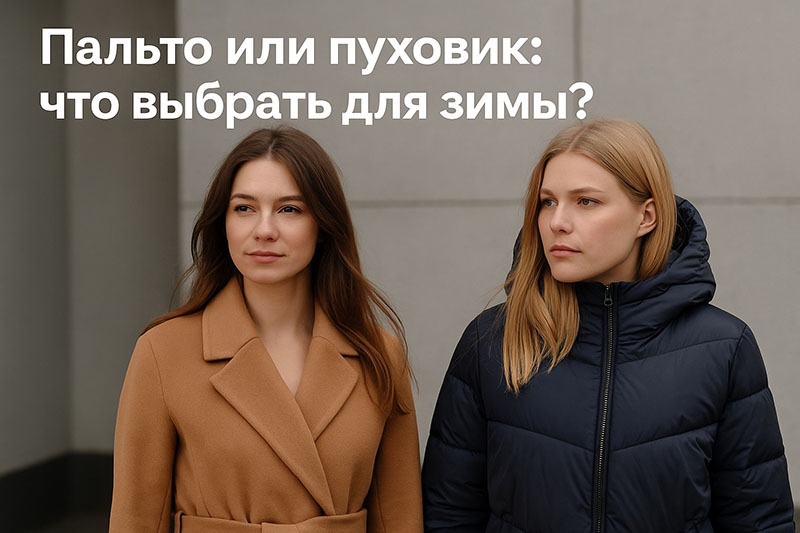 Пальто или пуховик: что выбрать для зимы